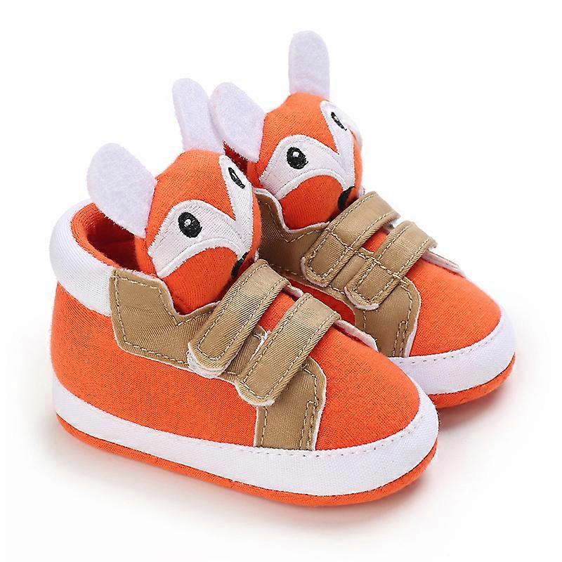 Baby Boys Lace Up Sneakers First Steps Walking Shoes Non-slip Soft Sole for Baby