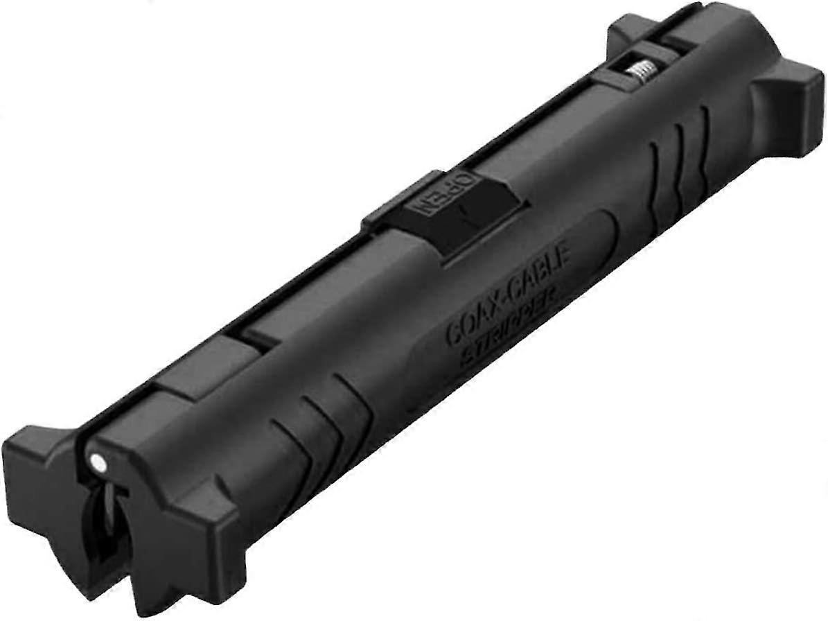 Manual Cable Stripper Coaxial Cable Stripping Tool(black)