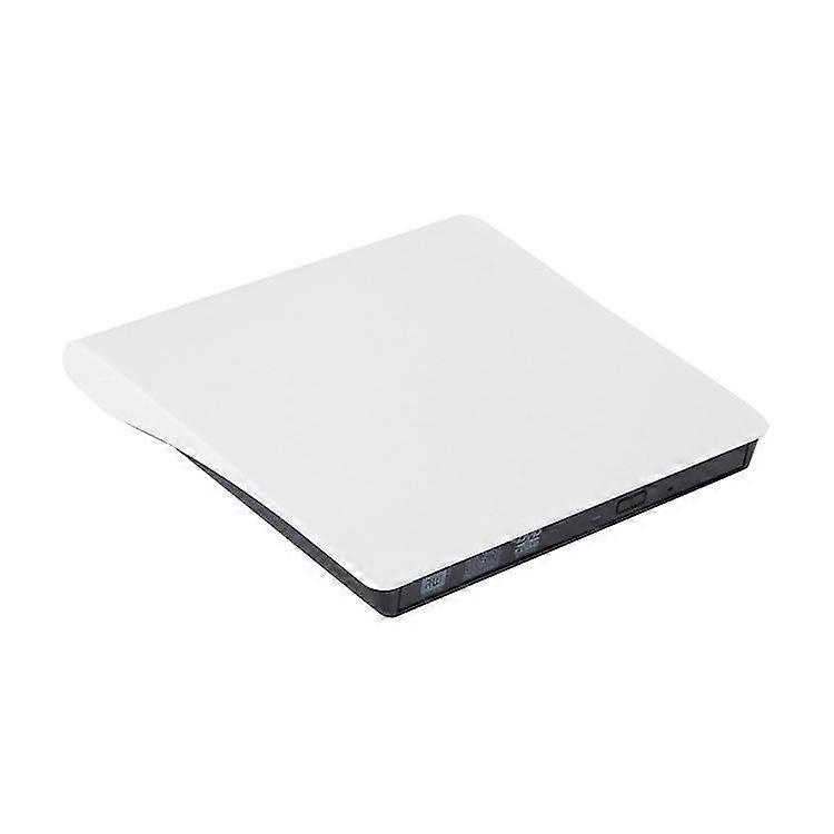 Neutral Usb 3.0 External Mobile Optical Drive Cd/dvd Burner, Laptop External Burning Optical Driv, White