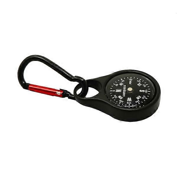 Key ring, mountain buckle compass, waterproof and shockproof portable compass, professional and multi-functional