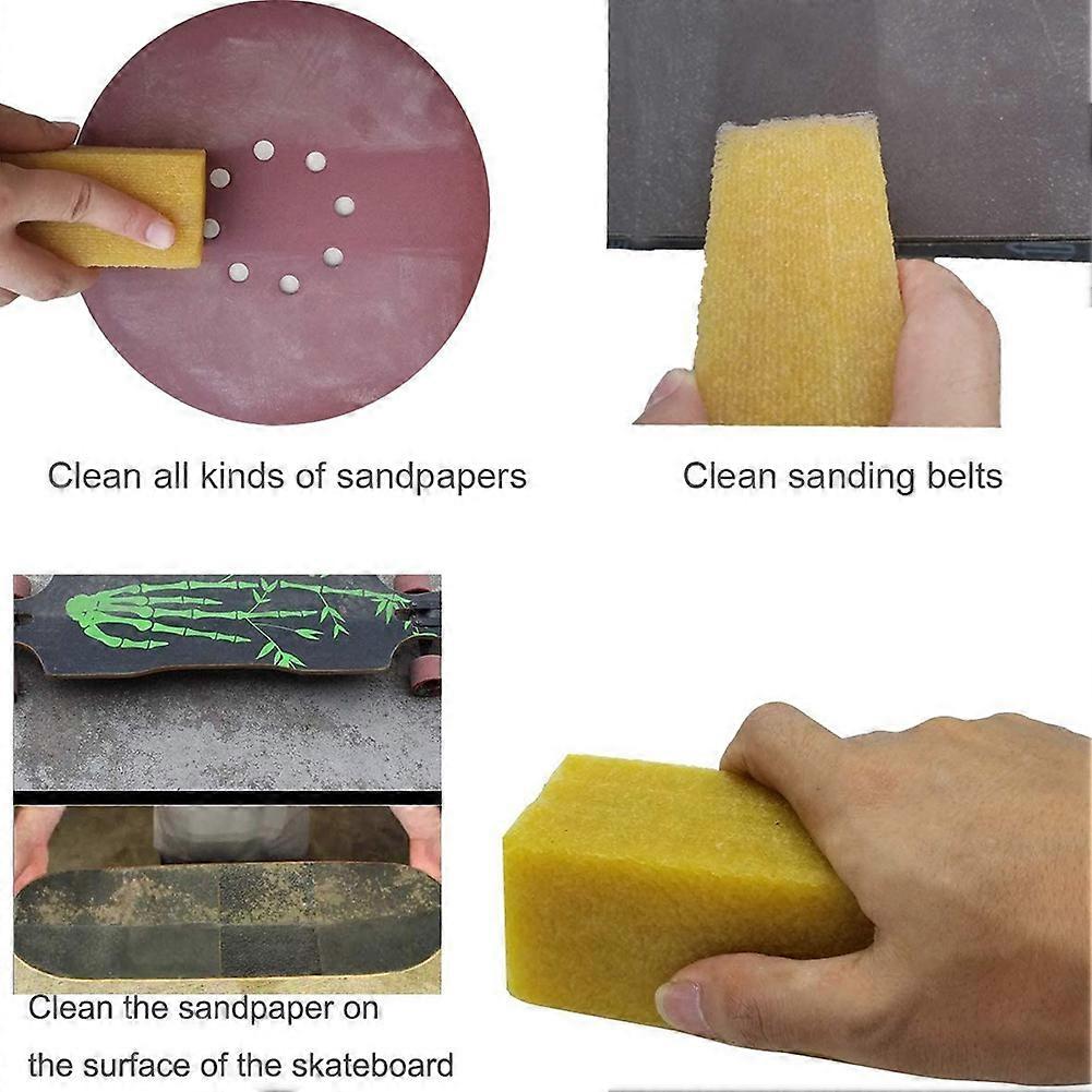 Sanding Belt Cleaner Glue Stick – Abrasive Cleaning Eraser For Sandpaper Belts & Bands