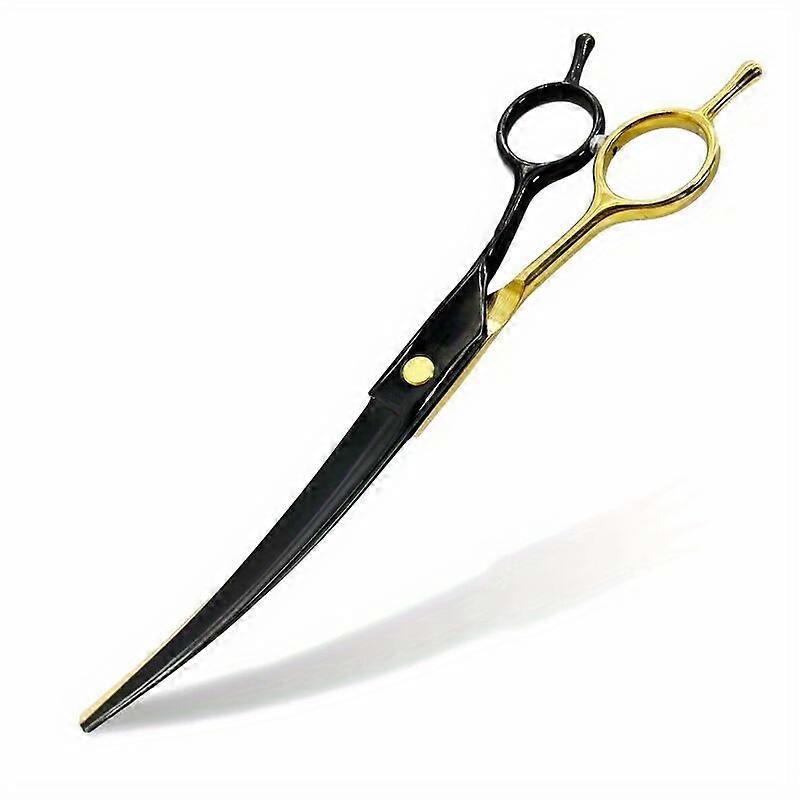 Professional Dog Grooming Scissors Set - Includes Cutting, Bending, and Thinning Shears for Precise Hair Trimming and Styling