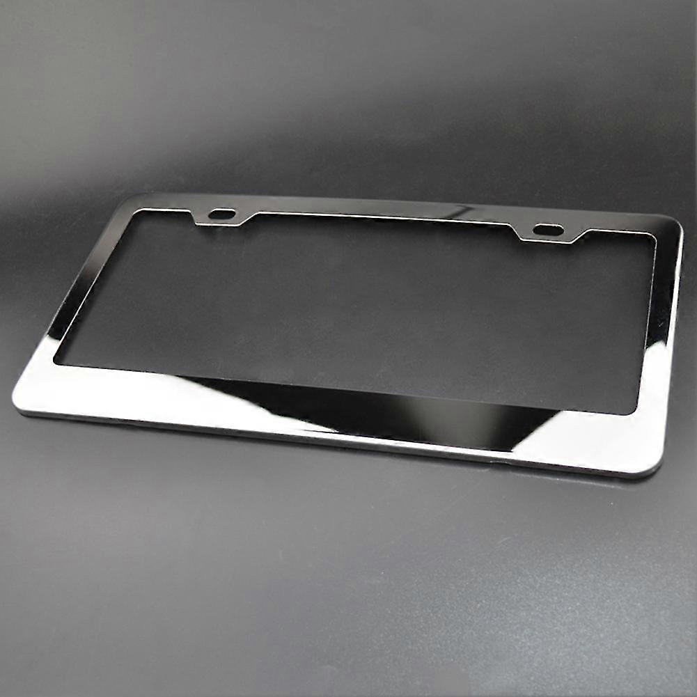 Rustproof Durable Removable Accessories Easy Install Car License Plate Frame