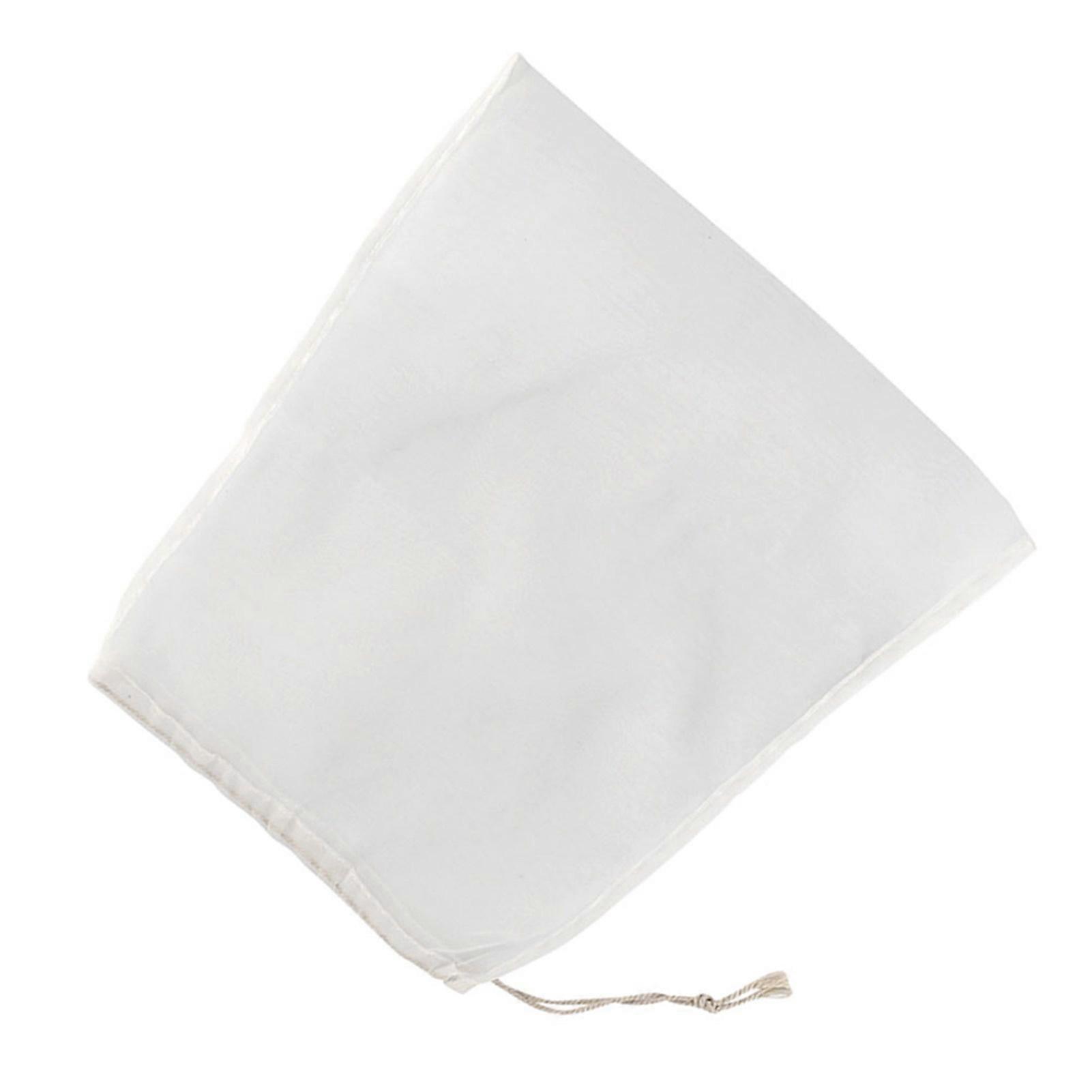 100 Mesh Food Grade Wine Filter Bag Reuseable Home Brew Beer Making(28*45cm)