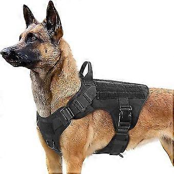 Tactical Dog Harnesses, Ring Vests For Military Working Dogs, Tension-free Training Harness, L