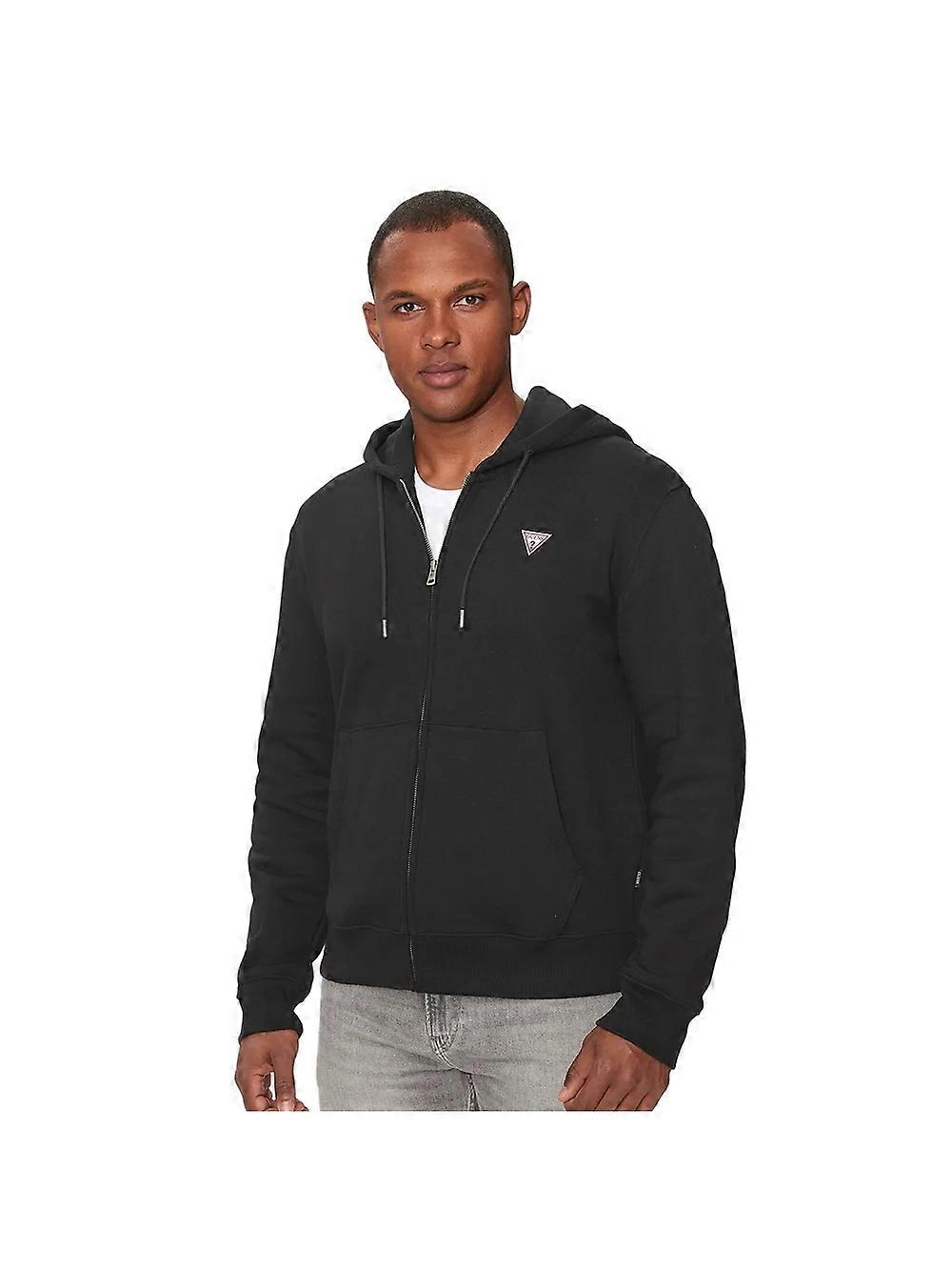 Sweat Guess Triangle G Homme Noir
