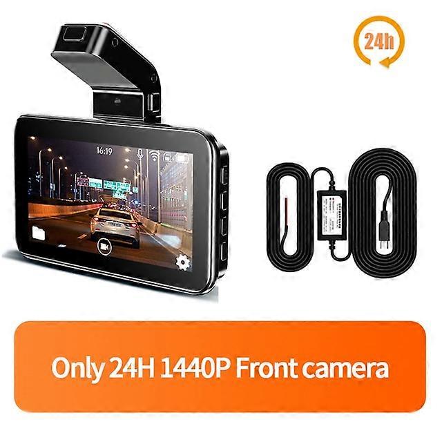 DVR Recorder Dashcam 1440P Dash Car Dash Cam Camera Dual Lens Built In G-Sensor Loop Recording Parking Monitoring