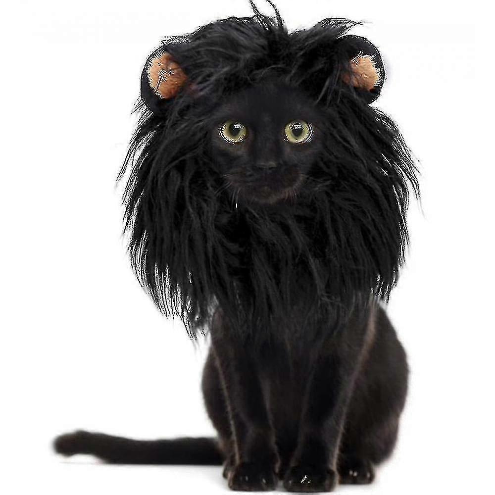 New Adjustable Pet Lion Wig With Ears For Small Medium And Large Dog Banmo