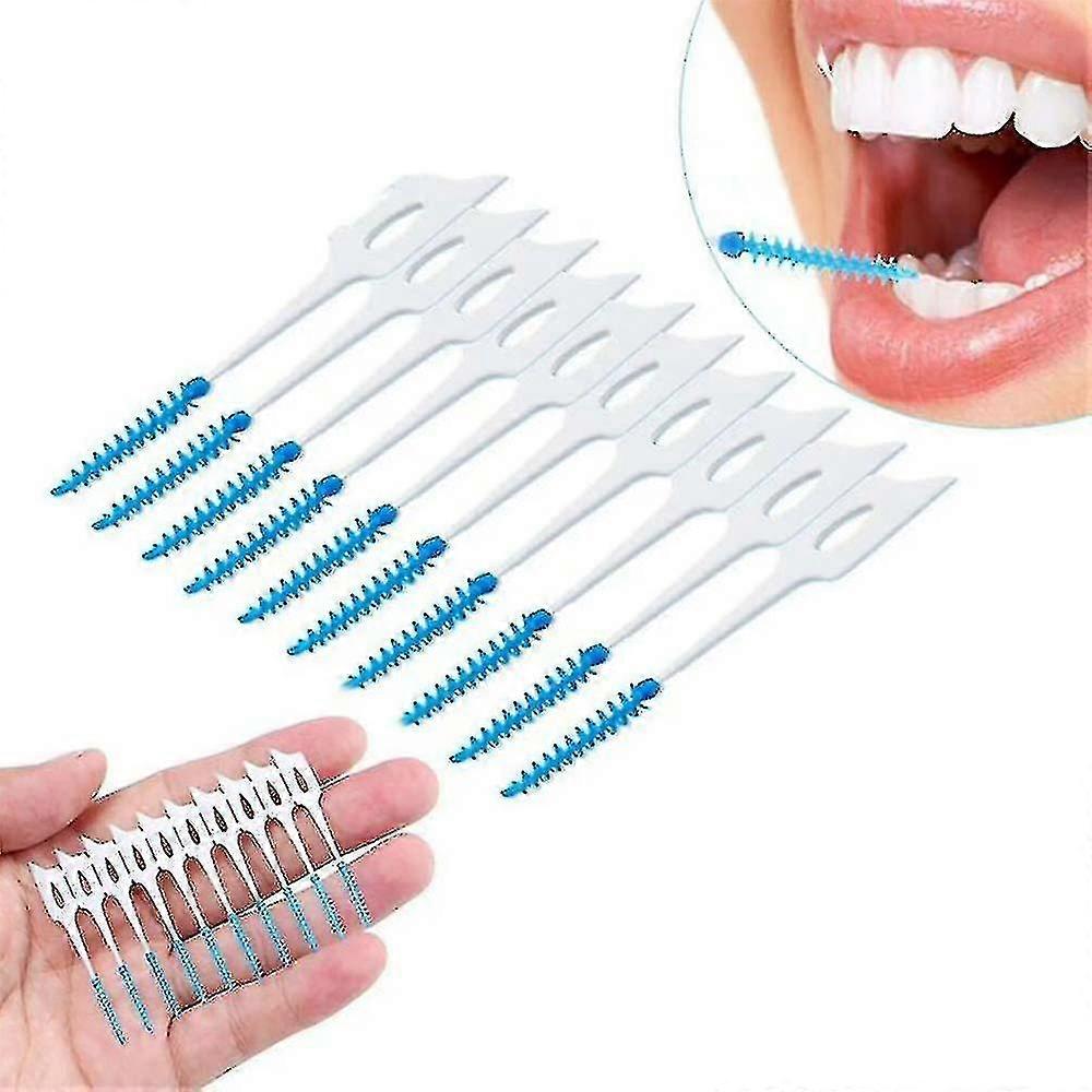 Soft Dental Clean Oral Floss Interdental Brush Teeth Care Tools_f