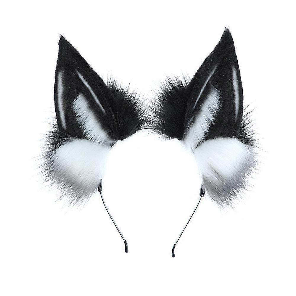 Farkas róka macska hosszú szőrme fülek állat halloween parti jelmez