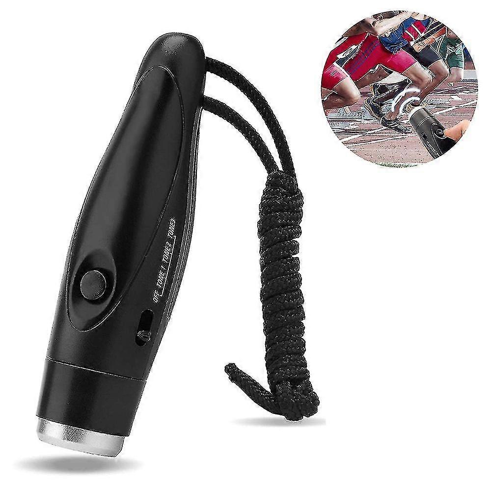 Three-tone Electronic Whistle With Handheld Survival Whistle