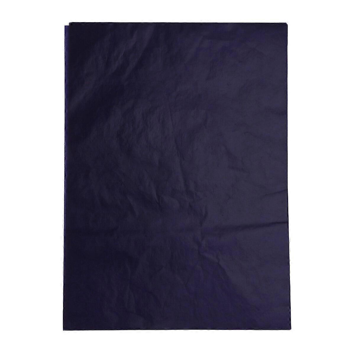 100pcs Transfer Paper Tracing Paper Graphite Carbon Paper Painting Carbon Coated Paper (Blue)