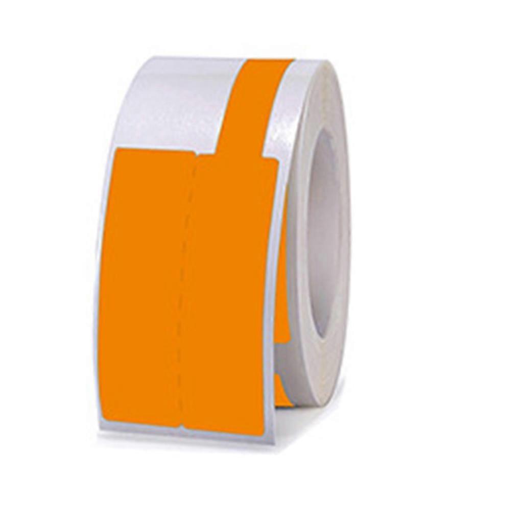 100Pcs/80Pcs Colorful Waterproof Cord Labels Tear Resistant for Laser Printer
