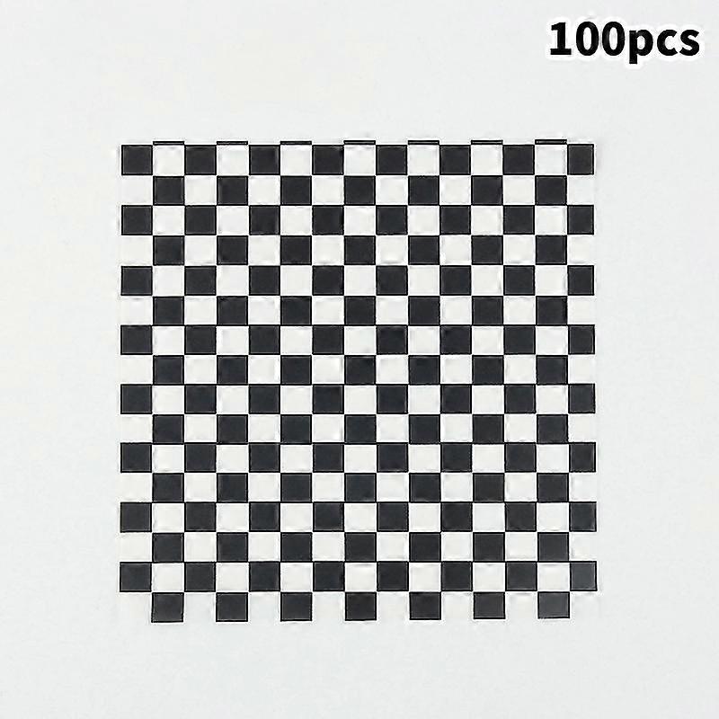 100pcs κερί χαρτί σάντουιτς περιτύλιγμα χαρτί Greaseproof χαρτί αέρα φριτέζα χαρτί