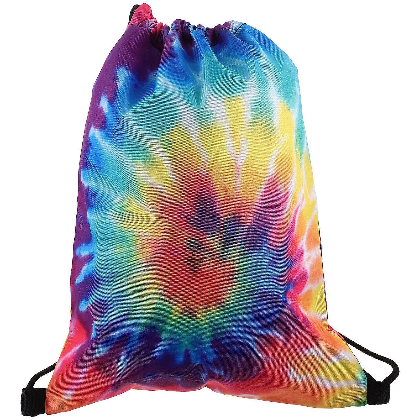 Decorative Drawstring Bag Large Capacity Drawstring Backpack Portable Drawstring Bag Outdoor Bag