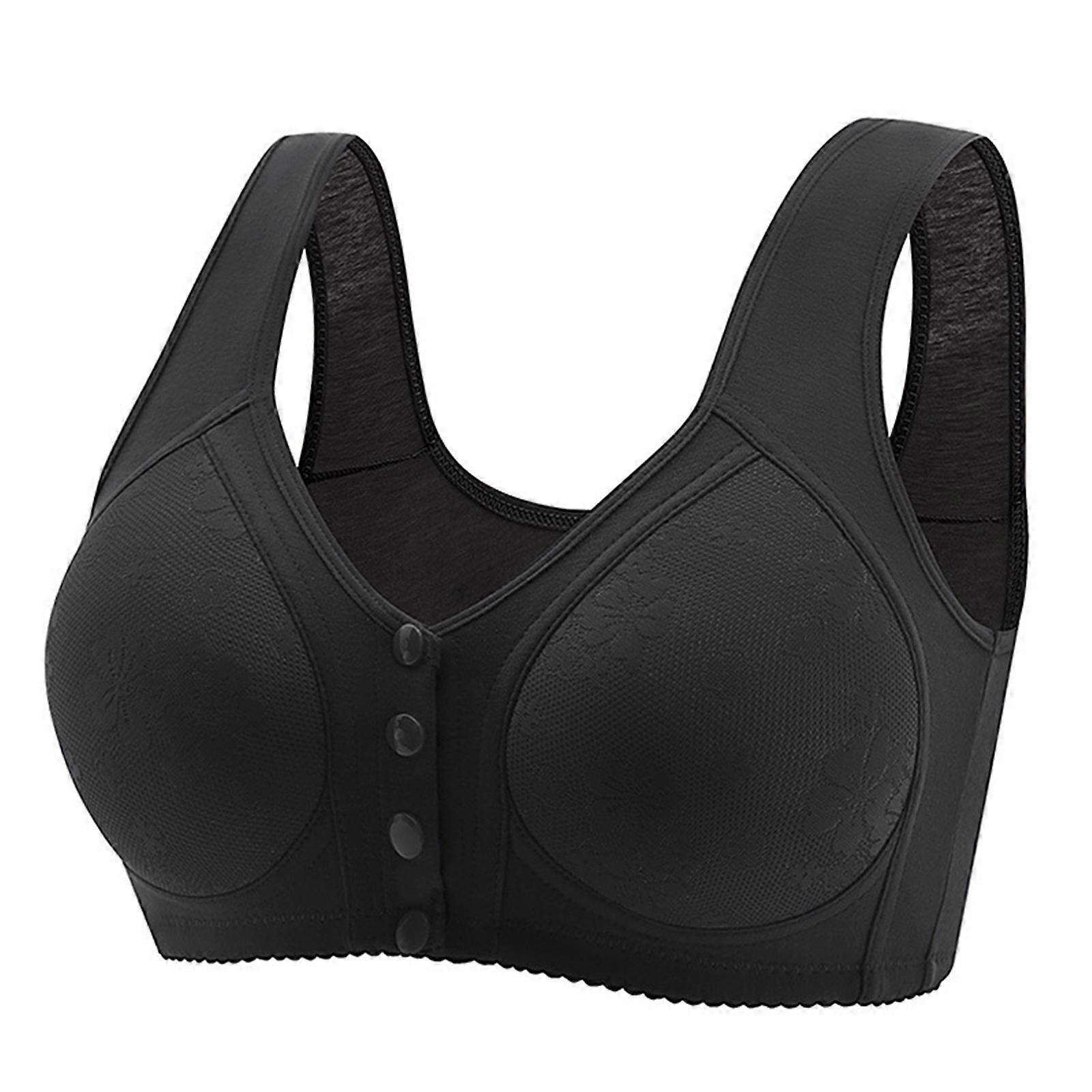 Daisy Bra, Daisy podprsenka pre seniorov Predné zapínanie, pohodlné pohodlné Podprsenka bez drôtenej pracky