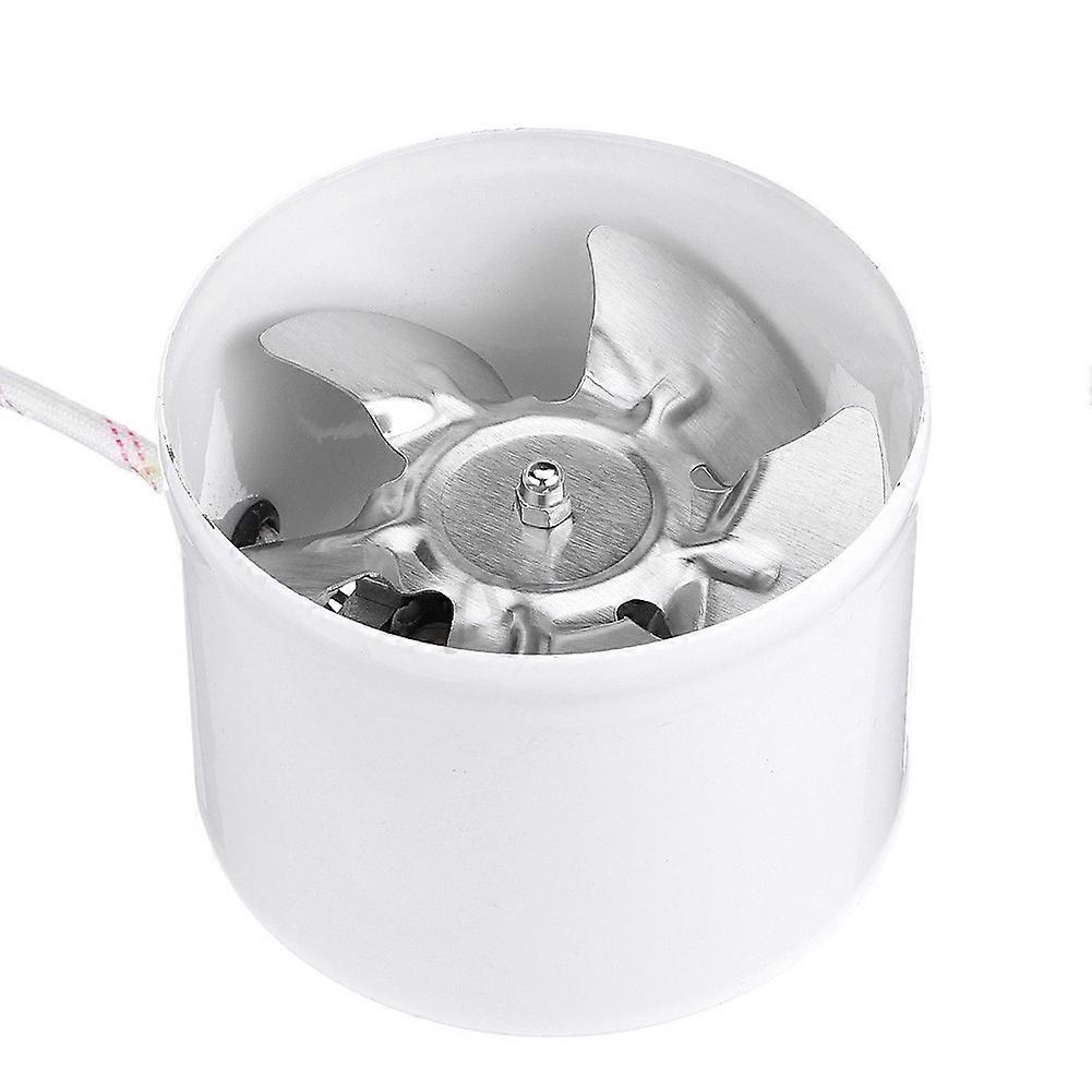 4inch Silent Bathroom Kitchen Inline Wall Mounted Ventilation Extractor Fan JIKAIX