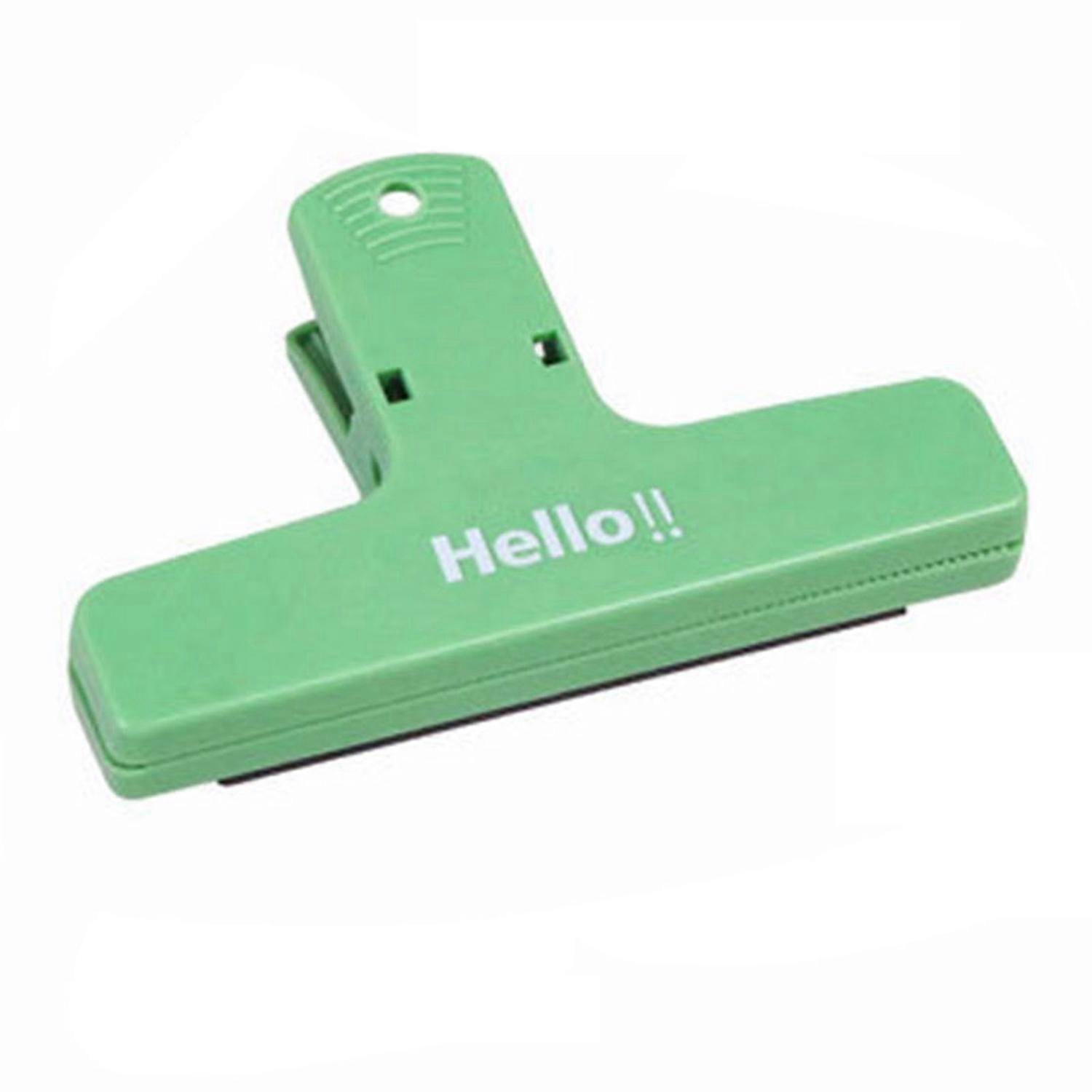 Refrigerator Magnetic Clip Non-Slip Design Portable Widely Used Heavy Duty Whiteboard Fridge