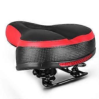 Bicycle Extra Wide Gel Padded Saddle* Red  good