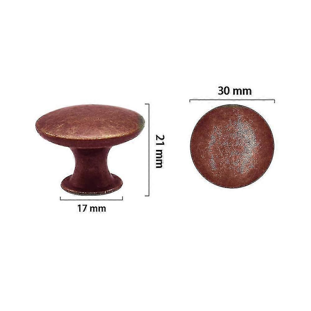 16 Pieces Cabinet Door Knobs, 30mm Vintage Dresser Knobs Set-ksize