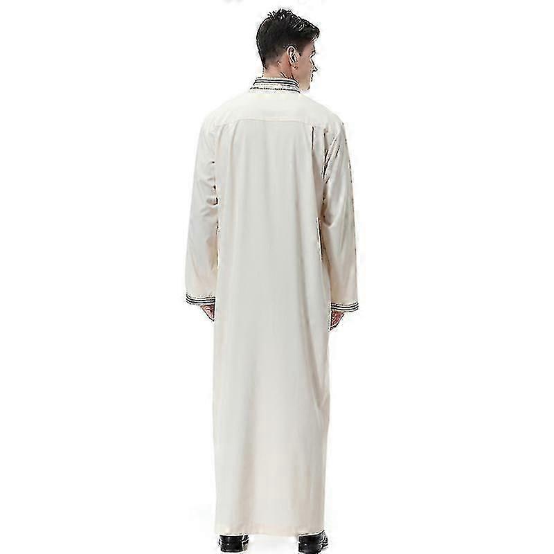 مسلم رجالي إسلامي سعودي رداء طويل ثوب قفطان ملابس رجالية