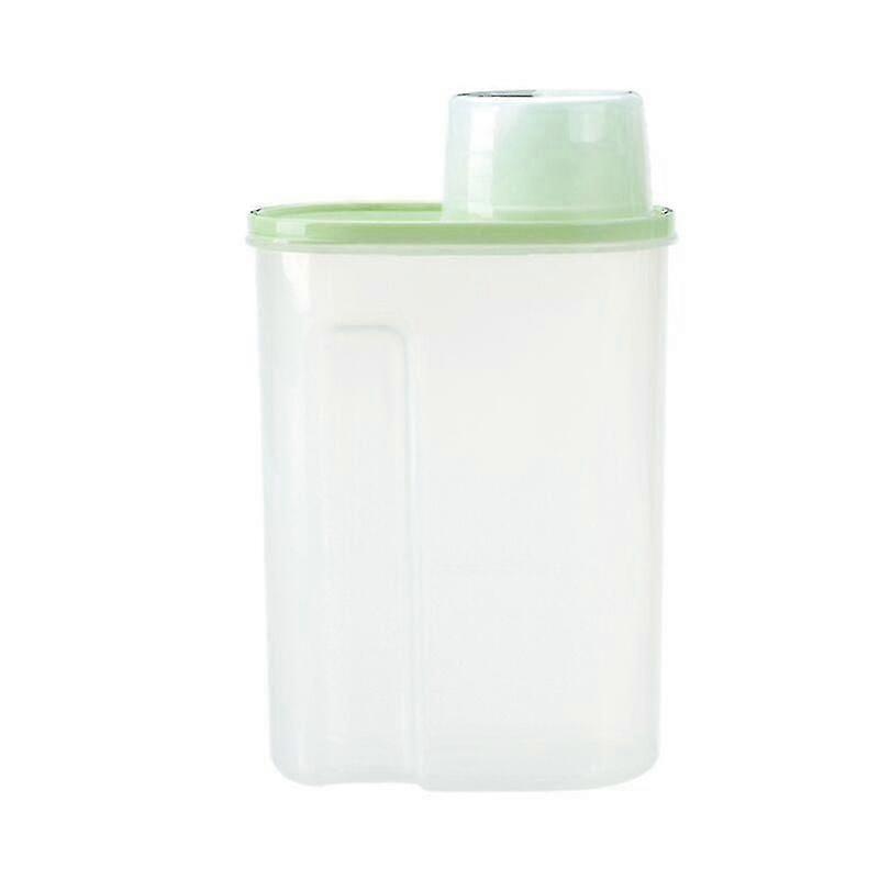 1.9l Can With Lid N Container Stora Pot Kit Box Ce Crisper For Dry Food Oatmeal Rice