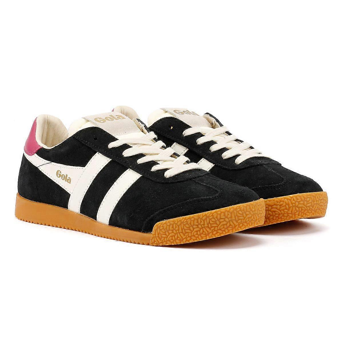Gola Elan Suede Women's Black/White Trainers
