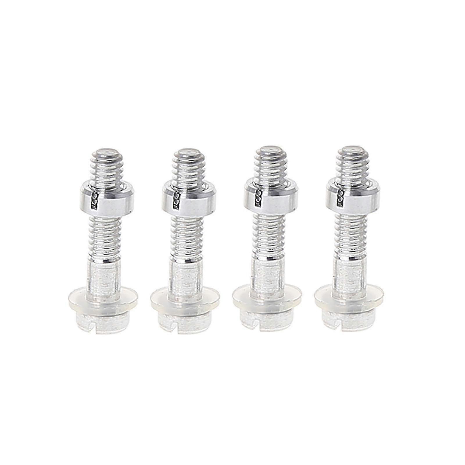4Pieces M2.5 Screw Bolt Nut Washers Set Turntable Headshell Cartridge Stylus