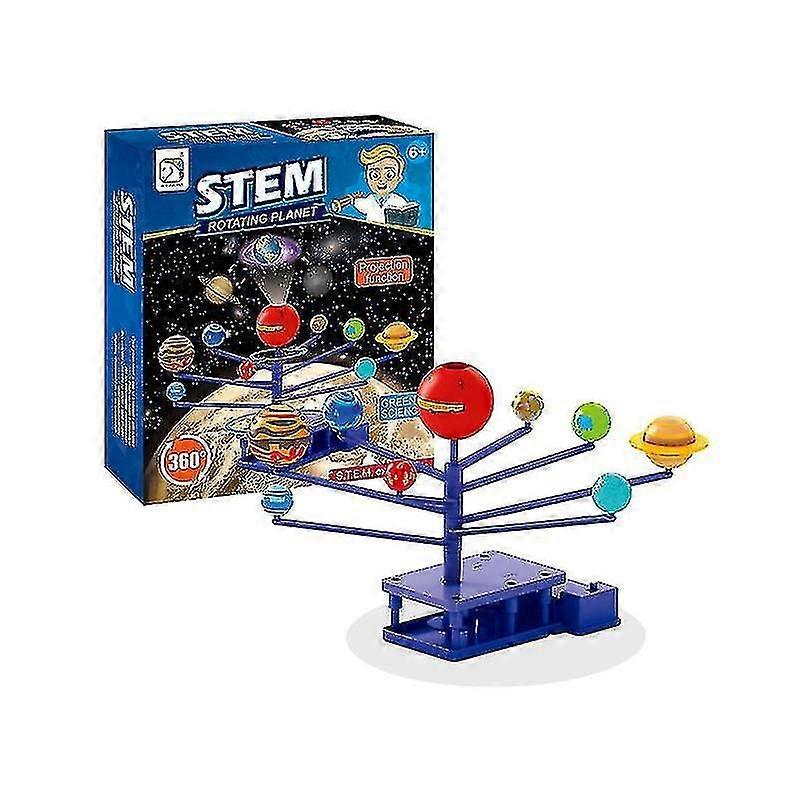Solar System Nine Planets Planetarium Model Kit Astronomy Science Project DIY Kids Early Gift