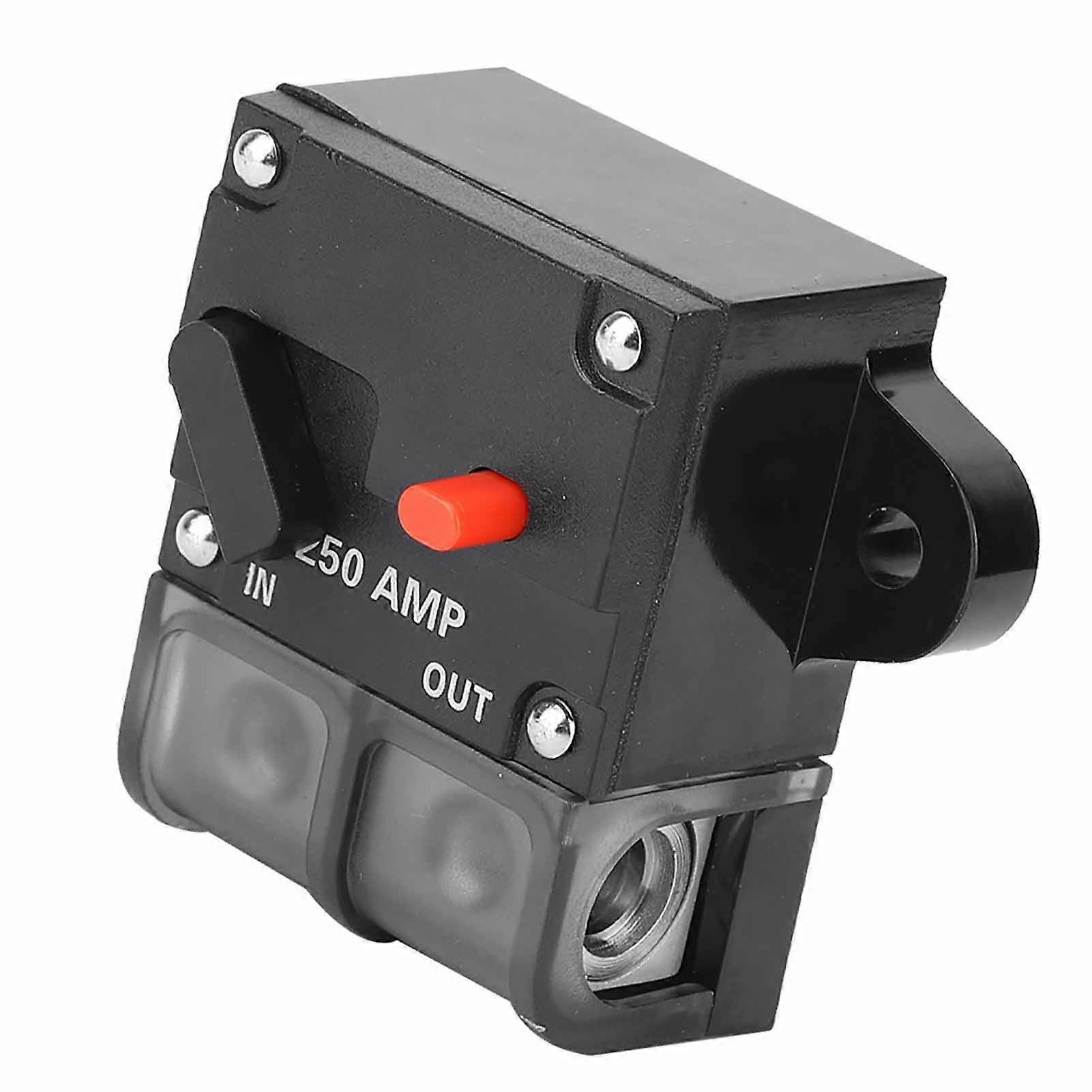 12-42 VDC Heavy Duty Car Auto reset Inline Circuit Breaker Self recovery Fuse  (250A)