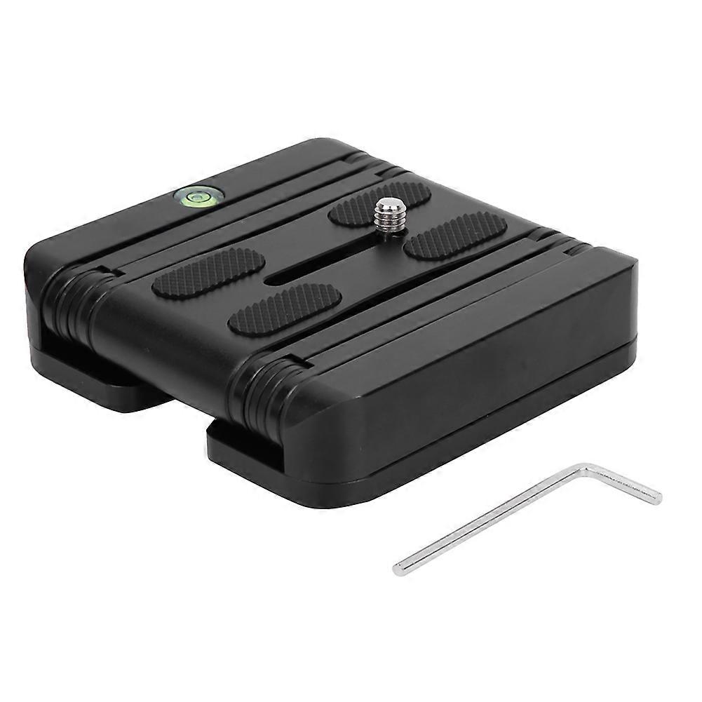 Portable Adjustable 3 Folding Flex Tilt Tripod Head Quick Release Plate For Camera DSLR