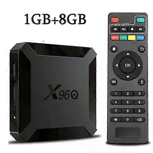 X96Q Android10 TV Box Allwinner H313 Quad Core 4K Smart TV BOX 2GB16GB Wifi Youtube Netflix MultiLanguage Streaming Media Player
