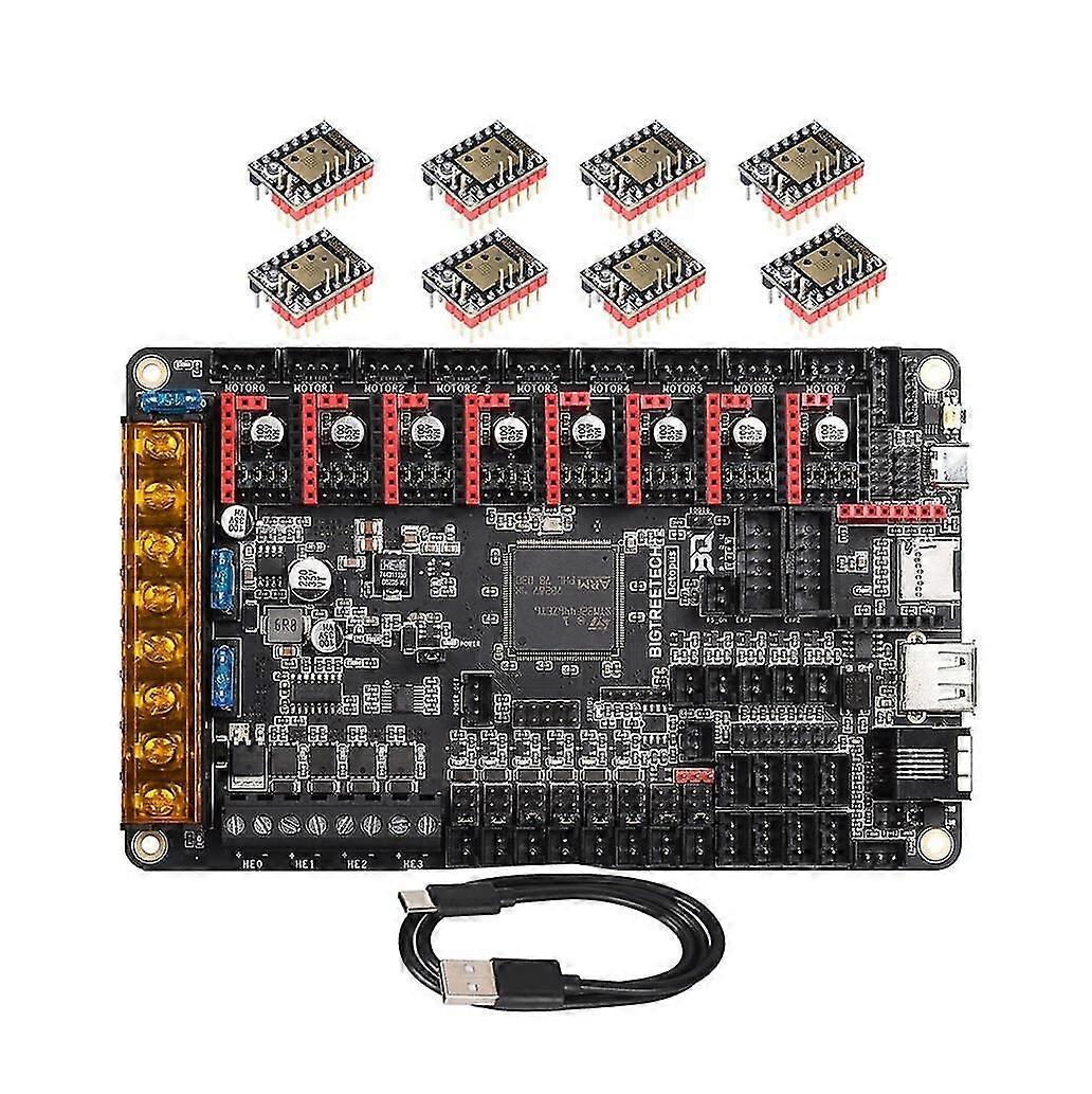 BIGTREETECH BTT Octopus V1.1 Control Board + 8PCS*TMC2209 Drivers for 3D Printer Part