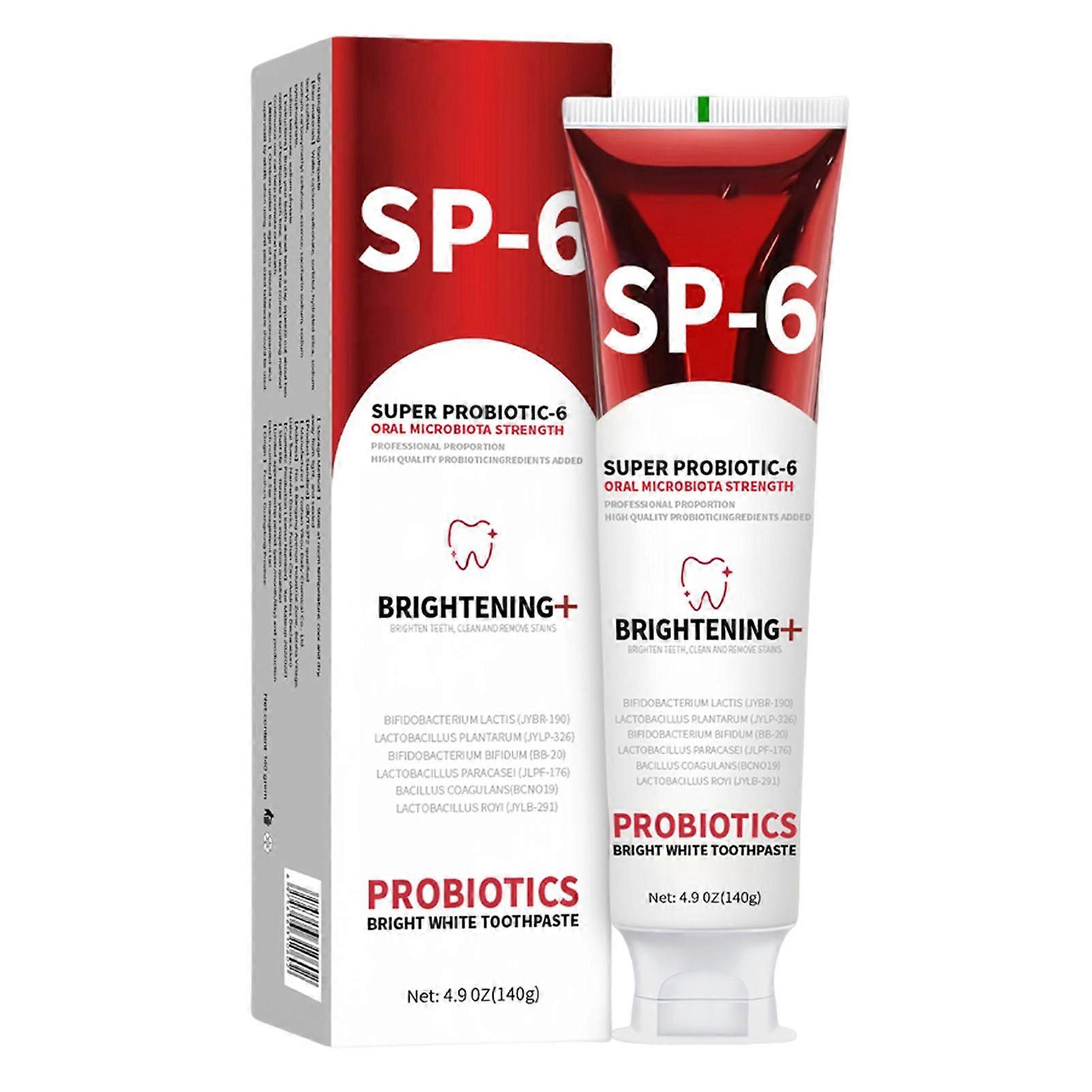 SP6益生菌美白牙膏有效保持口腔卫生牙膏口腔护理用品女性男性