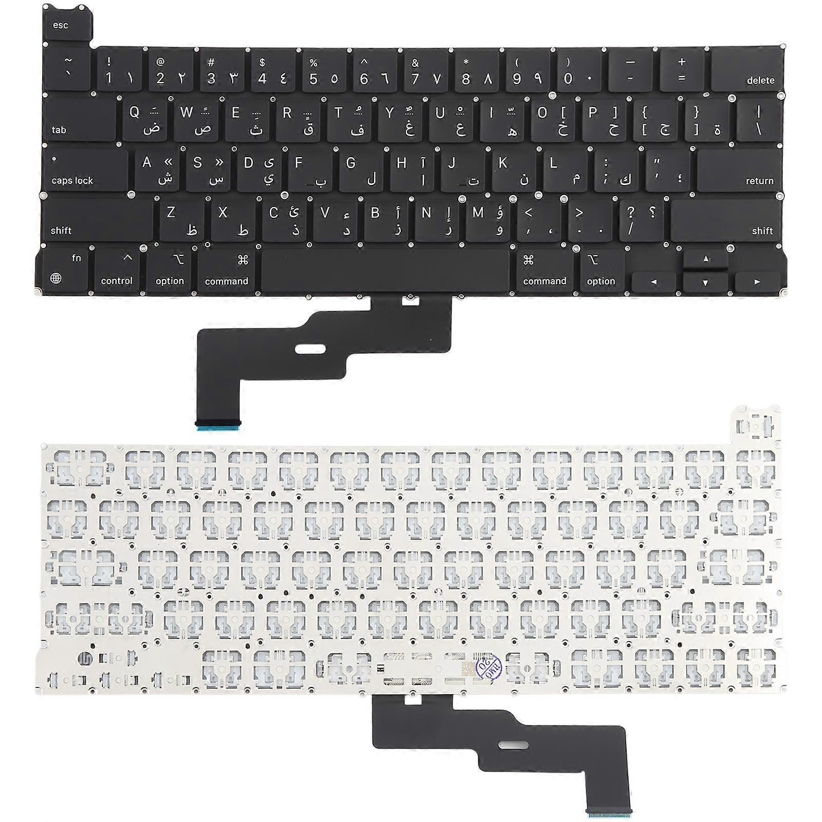 For MacBook Pro Retina 13 inch M1 A2338 Small Enter Arabic Version Keyboard