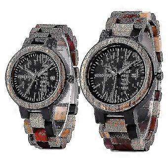 R, Paar Kwarts Week, , Stuk Horloge Womencouplemt