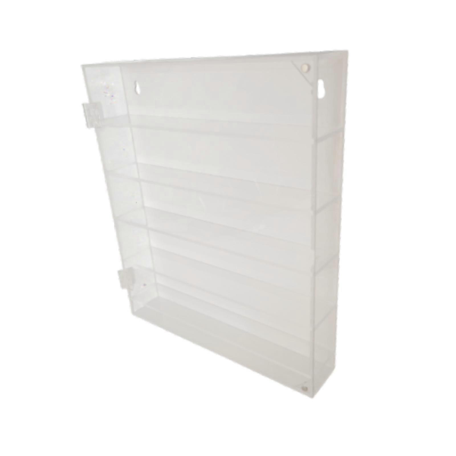 5 Tier Acrylic Display Case Transparent Storage Organizer for Collector Home