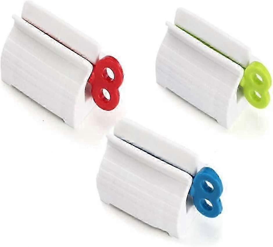AHHA 3 Pieces Toothpaste Dispenser, Toothpaste Squeezer Tube Wringer Squeezer Paint Tubes Squeezer