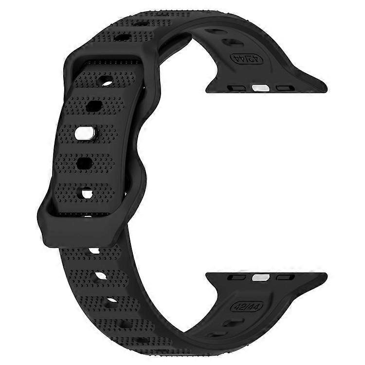 KALEBOL Dots Silicone Strap Compatible For Apple Watch Series 10 9 8 7 SE 6 5 4 3 2 1 42mm 41mm 40mm 38mm Reverse Buckle Watch Ban