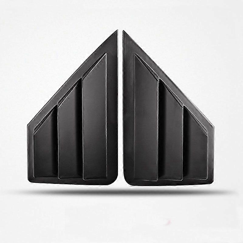 2Pcs Car Rear Windows Cover Sticker Window Triangle Shutters Trim compatible for Toyota C-HR CHR C HR 2016 - 2022 Car Accessories Car Decal