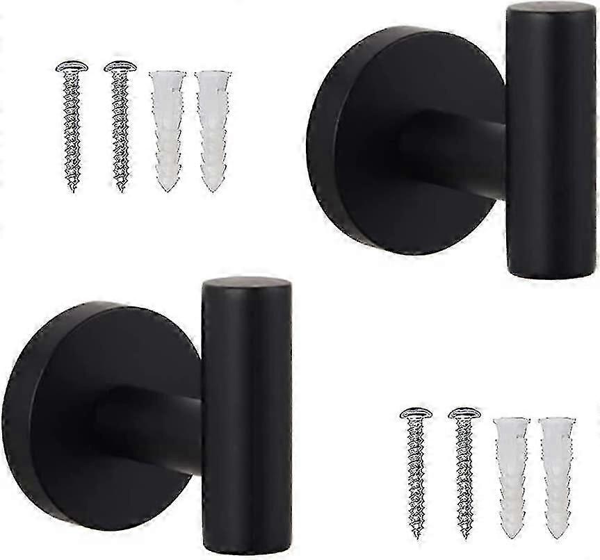 Towel Hooks Coat Hooks Coat Hooks, 2 Pack 304 Stainless Steel Hooks Wall Hooks Gift Y