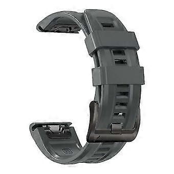 Bracelet en silicone de 26 mm pour Garmin Fenix 6X Pour Garmin Fenix 6X