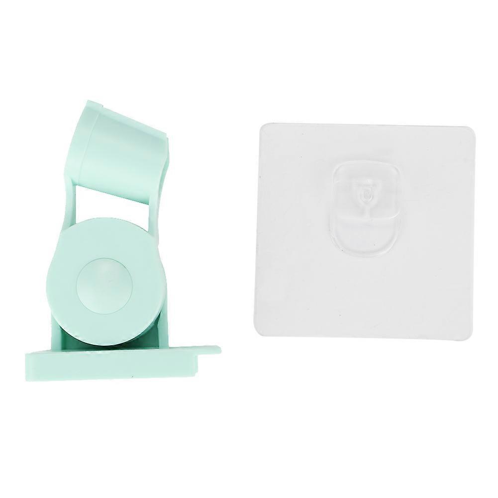 No Drilling Shower Head Holder Adjustable Stand Bracket for Bathroom - Green Color, Easy Installation, Universal Fit