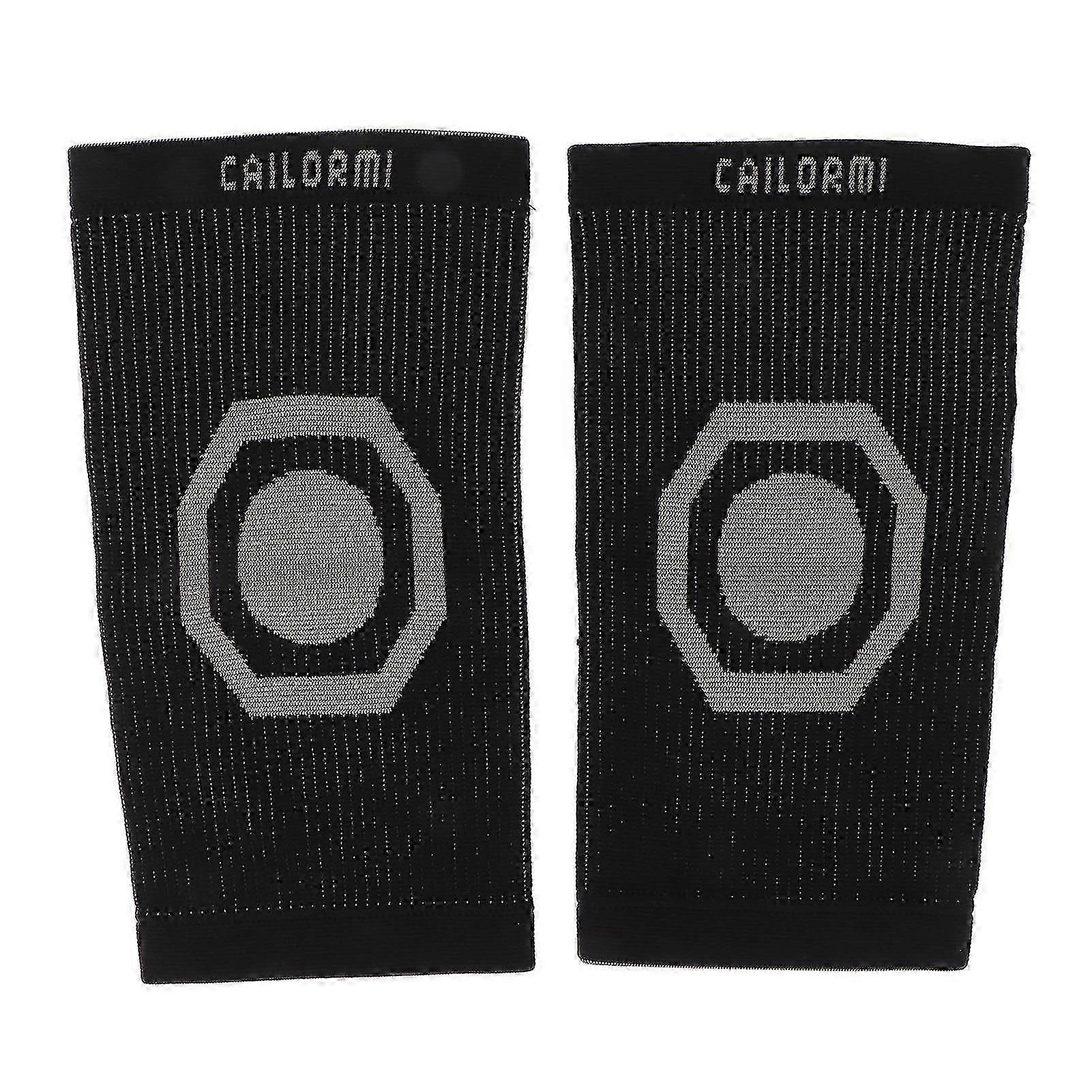 2pcs Graphene Knee Warmers Shock Absorption Resilience Soft Breathable Graphene Kneepads For The Elderly Xxxl