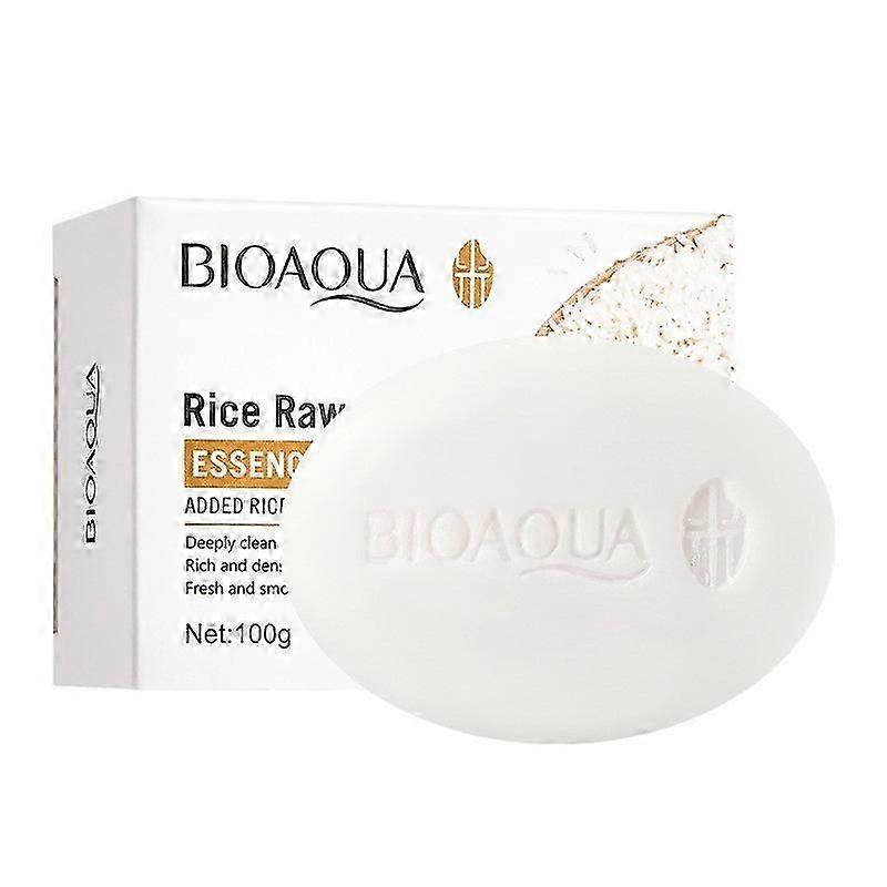 Rice Pulp Soap Bath Wash Face Bath Oil Hand Soap