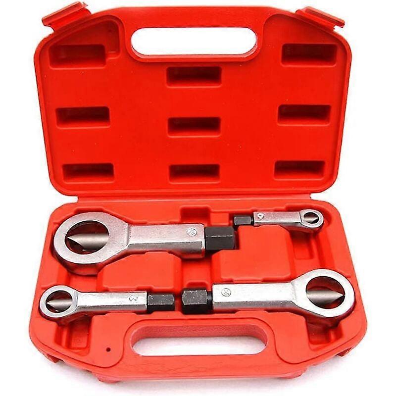 Heavy Duty Nut Splitter, Manual Pressure Tool for Extracting Stuck Nuts, Water-Resistant Surface for Durability and Ease of Use