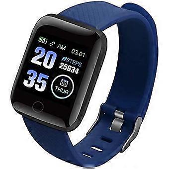 Wearable Fitness Tracker, Smart Watch With Heart Rate Sensor And Smart Notifications, Tracks Steps Distance Calories For Women Men