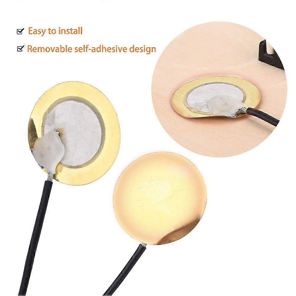 Acoustic Guitar Transducer Pre-Wired Amplifier Piezo Jack Pickup