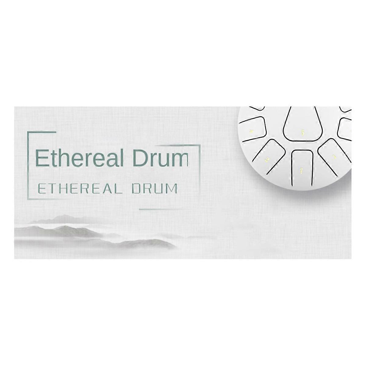 8 İnç Çelik Dil Tamburu, 11 Nota Tef A