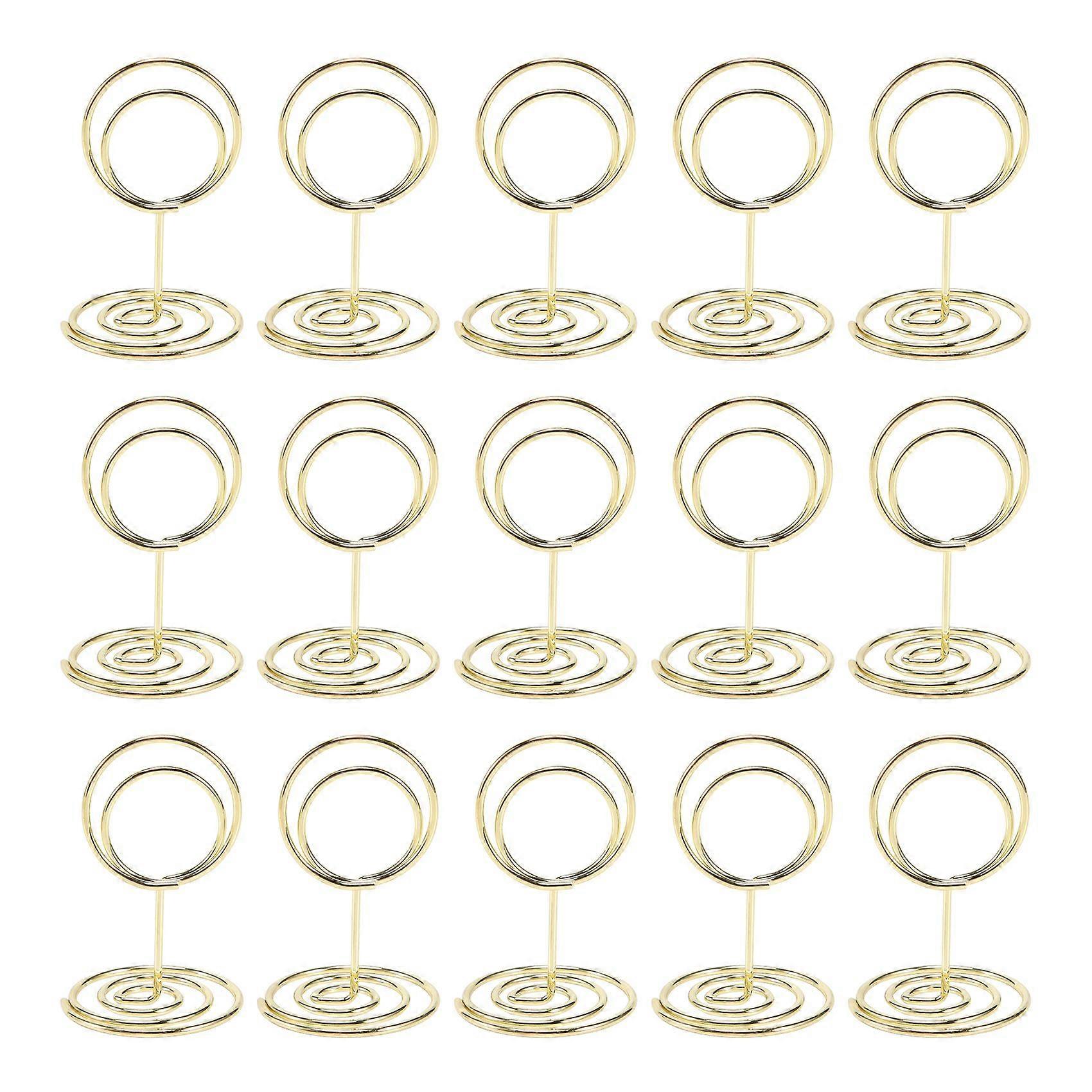 20Pcs Mini Place Card Holders, 2Inch Cute Table Number Holders